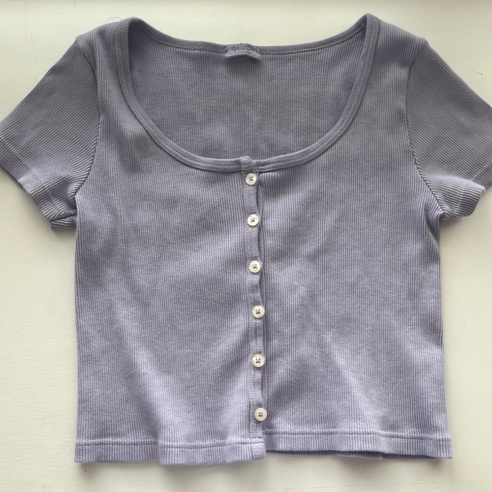 PacSun purple button down